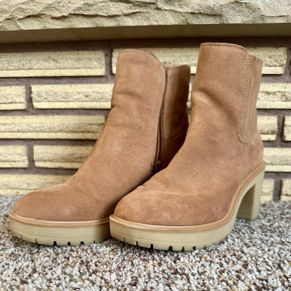 Brown booties
